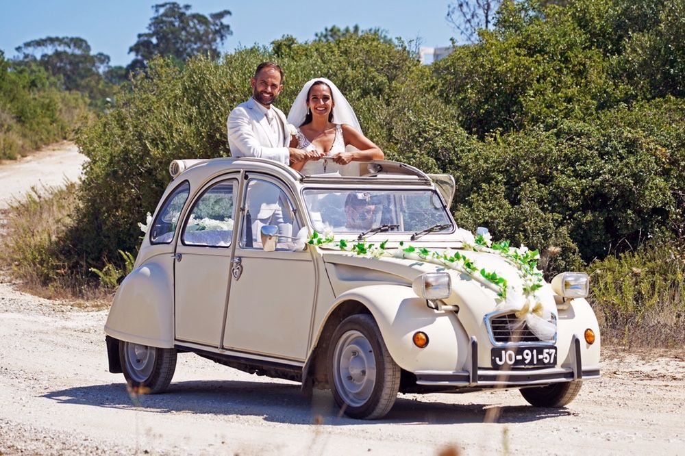Carro Clássico Casamento - Citroen 2cv - Eventos