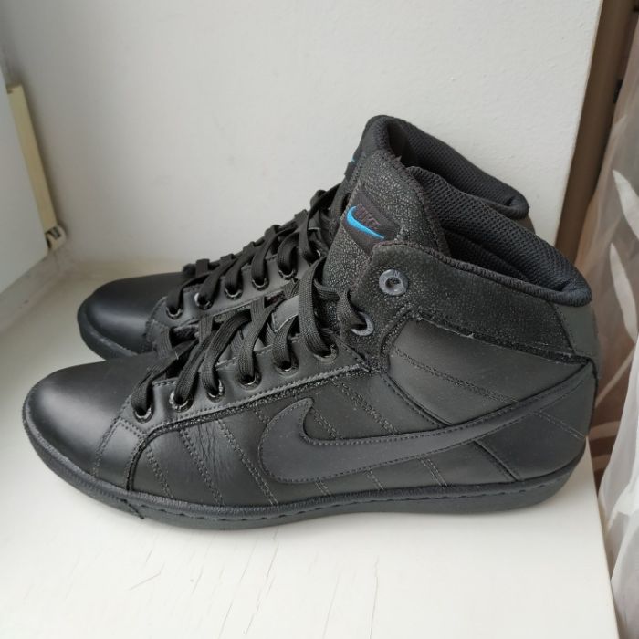 Шкіряні високі кеди Nike 39р. 26 см.