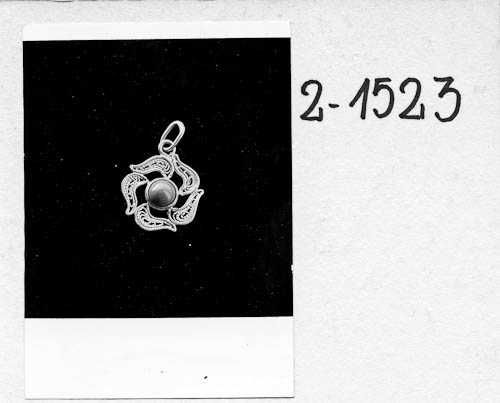 Srebrna Zawieszka - 1,38g - IMAGO ARTIS wz. 2-1523 - Kraków