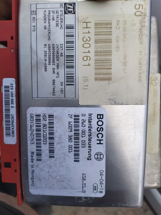 Продам блоки управления на MAN TGA , TGX