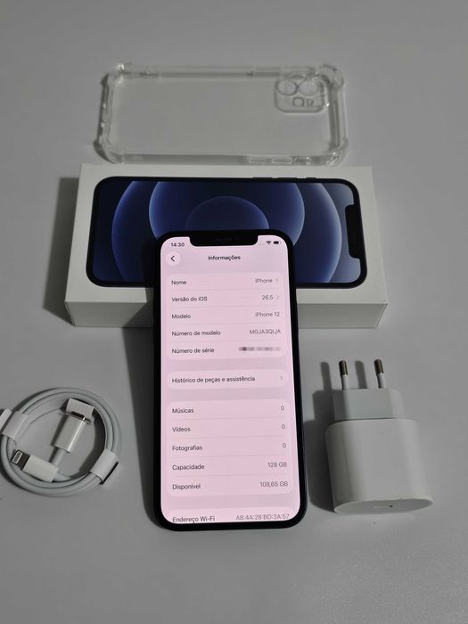 Iphone 12 128Gb. 100% Bateria original. Excelente.