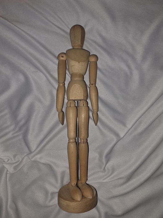 manequim em madeira dobravel