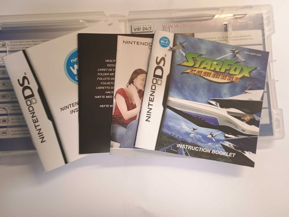 Star Fox Starfox Command Nintendo DS pudełkowa angielska komplet