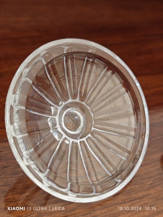 Bomboniera radiant cukernica z pokrywką Ząbkowice Drost witrynowy stan