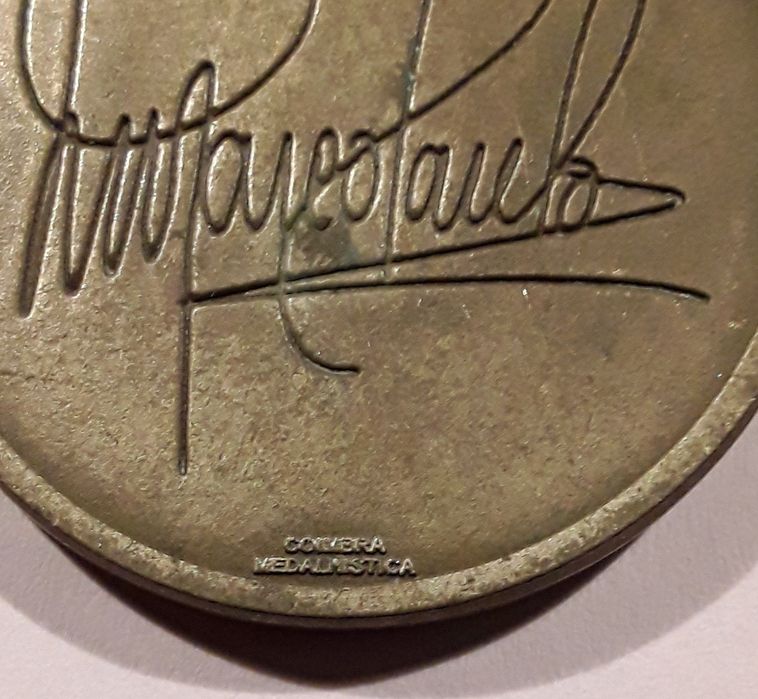 Medalha Marco Paulo - Reencontro - Coimbra Medalhistica