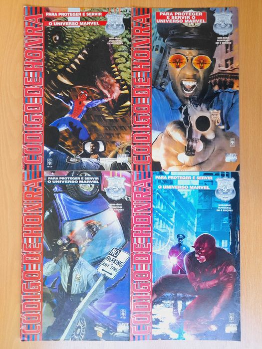 Código de Honra 1 a 4 (mini-série Marvel completa)
