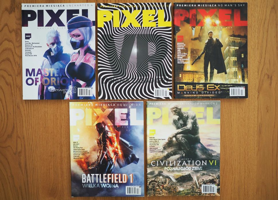 Magazyn Pixel cały rocznik 2016