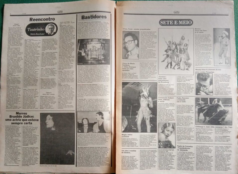 José Afonso	- - -		Se7e - nr. 82	- - - - -	Jornal