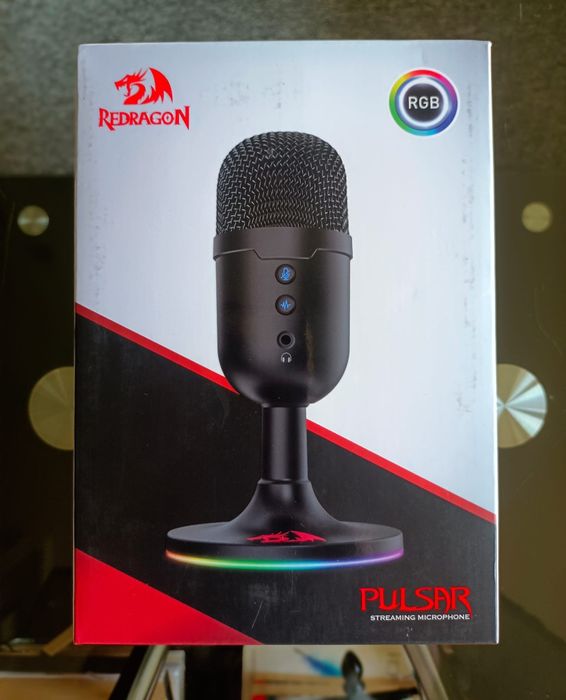 Mikrofon Redragon Pulsar RGB,.