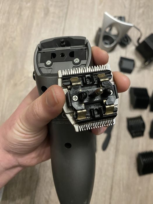 Тример на акумуляторі для волосся та бороди (машинка для стрижки)