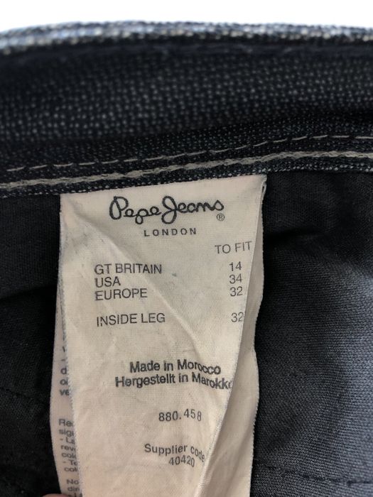 Calças de Ganga Pepe Jeans 32