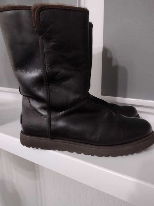 Чоботи коричневі ugg, оригінал