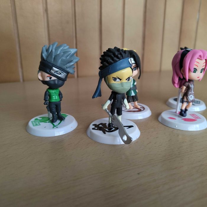 6 Bonecos Figuras Naruto