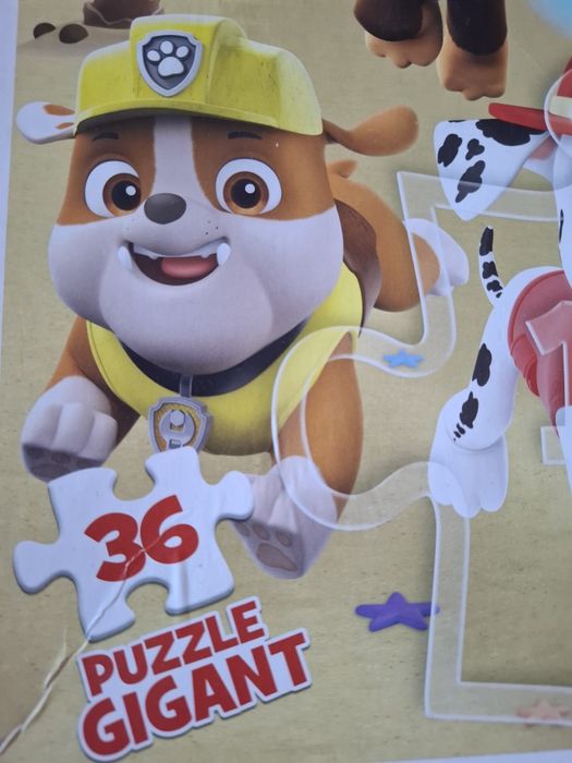 Puzle gigant Psi patrol i Kraina Lodu
