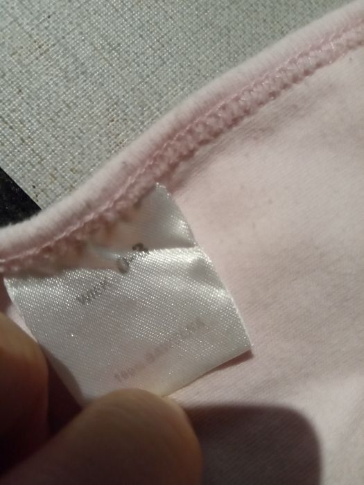 Śliniaczek dziewczęcy niemowlęcy różowy