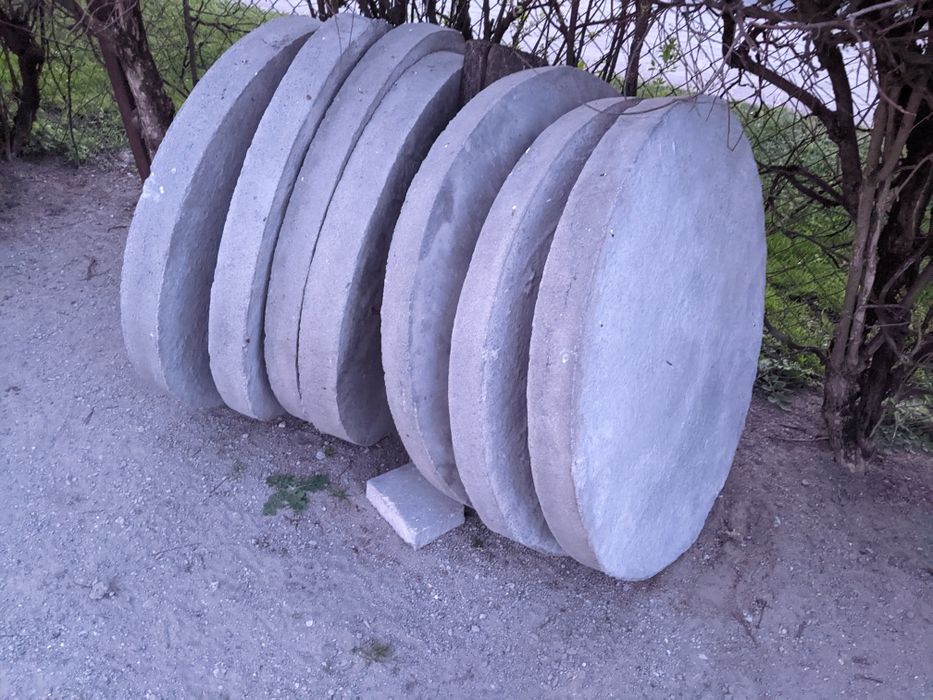 Kręgi betonowe, płyty