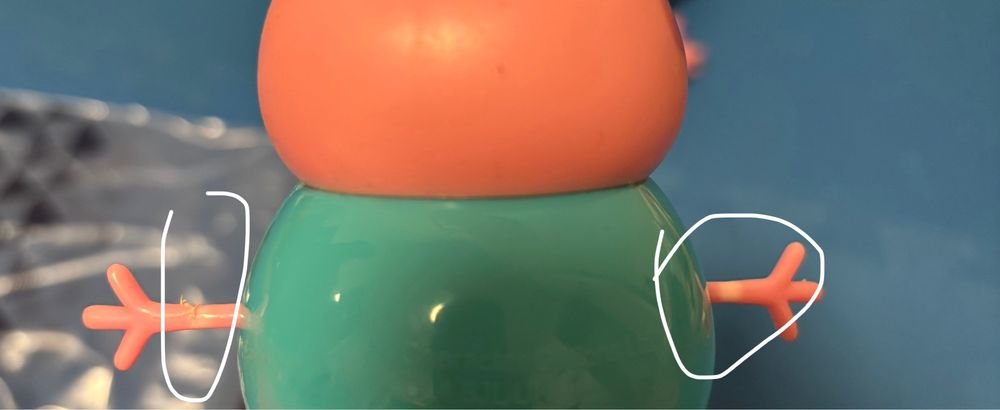 Oryginalna zestaw rodzina świnka peppa pig tata mama george