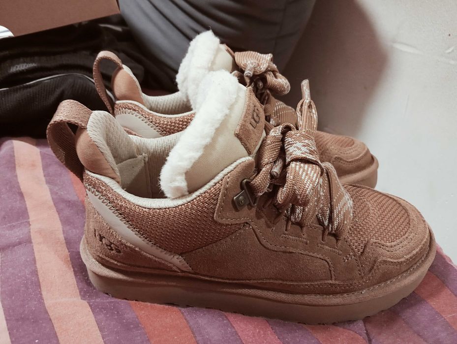 UGG Lowmel Chestnut Brązowe Damskie Buty Sneakersy Buty Roz. 38