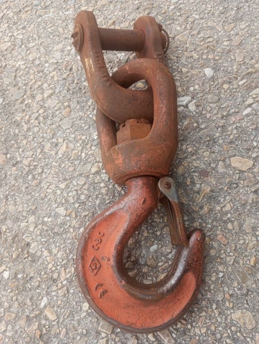 Ponteira guincho de grua