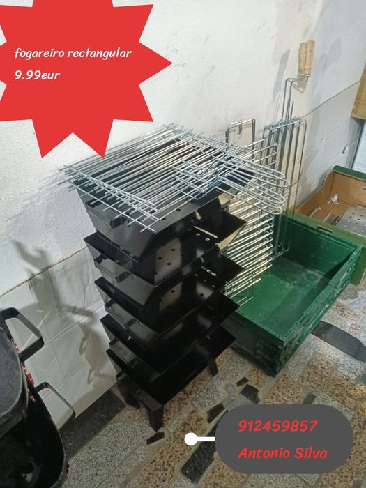 Fogareiro rectangular