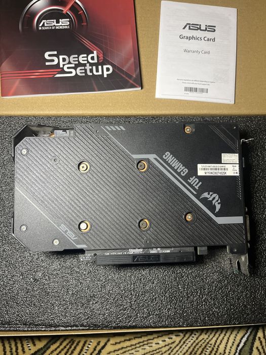 Відеокарта Asus tuf 1660 TI