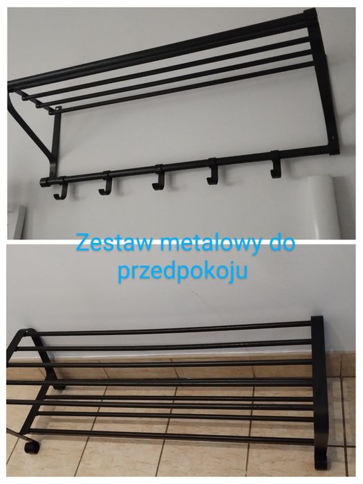 Zestaw metalowy do przedpokoju