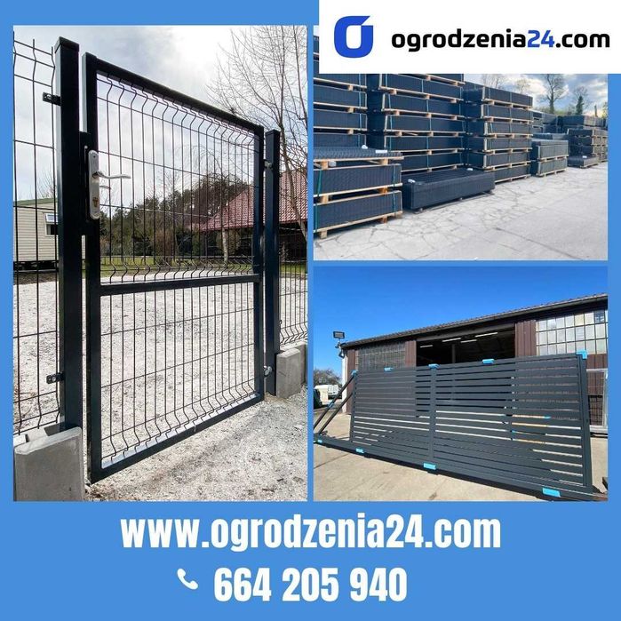 Panele ogrodzeniowe Ogrodzenia Panelowe GRAFIT Nowy Tomyśl