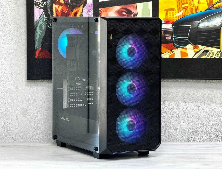 ТІЛЬКИ ЗІБРАЛИ! Ігровий ПК / DDR4 64Gb / RTX 3070 / AMD Ryzen 7 5700X / ОДЕСА