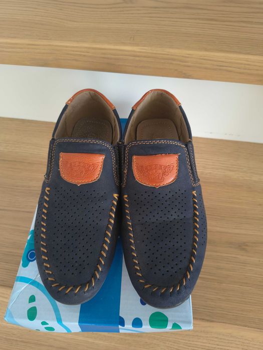 Buty mokasyny chłopięce roz. 34