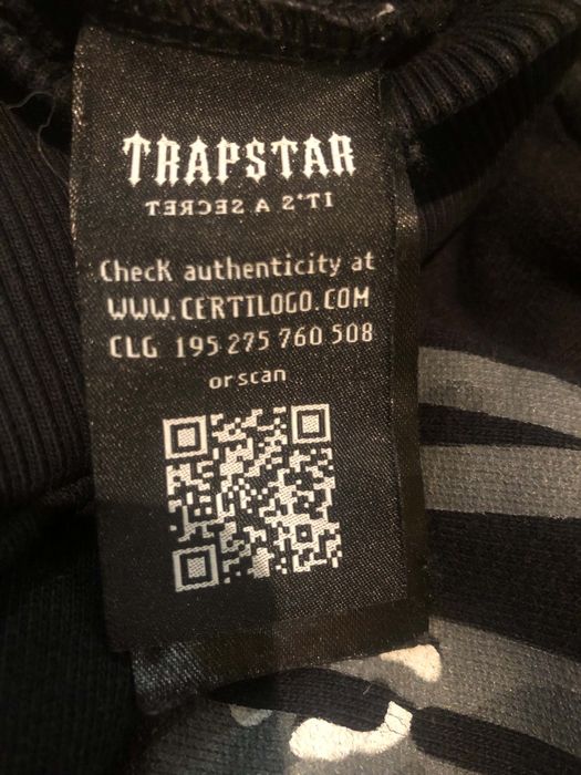 Set Trapstar Decoded camo blackout edition