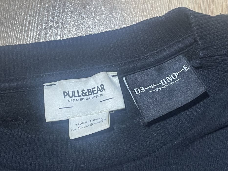 тепла кофта оверсайз аніме зошит смерті