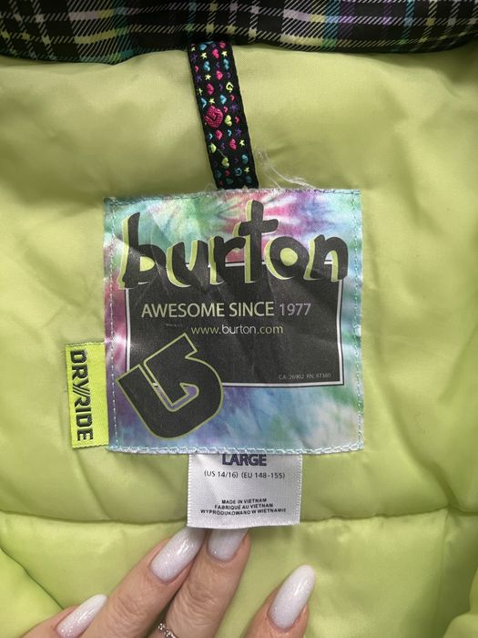 Горнолижна куртка Burton на підлітках 14/16 років, зріст 148-155