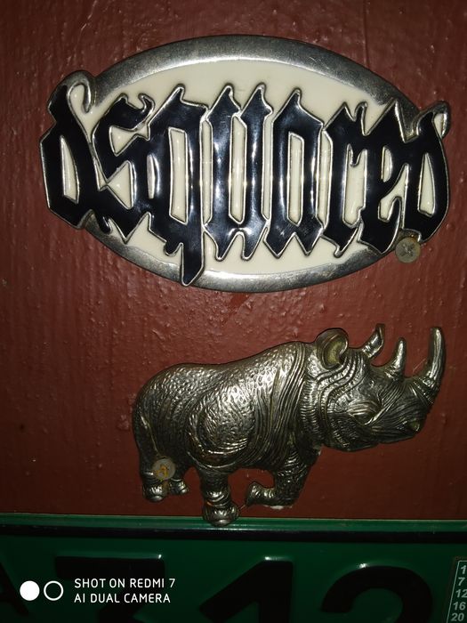 Бляха пряжка металлическая декор мотоцикл без кольца