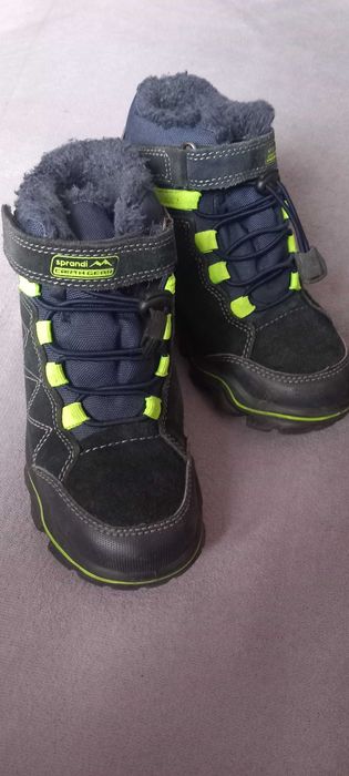 Buty zimowe kozaki śniegowce sprandi 33 chłopięce