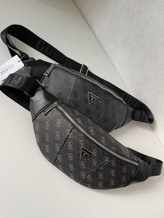 Guess wyprzedaż nerki saszetki polecam nowość szara czarna