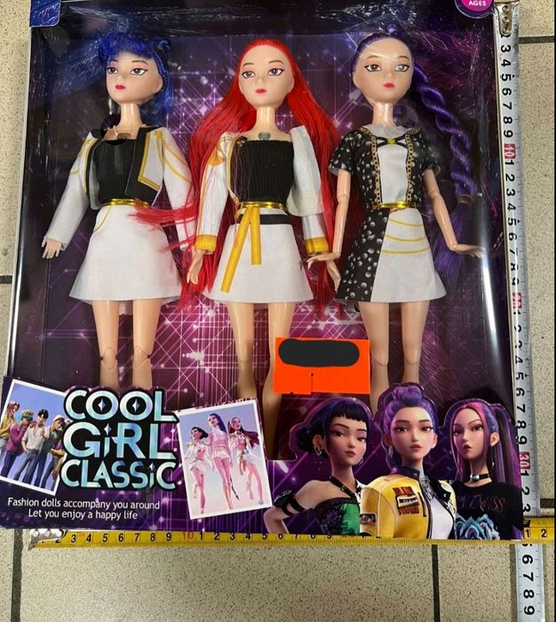 Музичні  ляльки K-Pop Demon Hunters Кейпоп мисливці на демонів 30 см