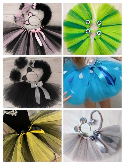 Костюм киці, жабки, сонечко, бджола