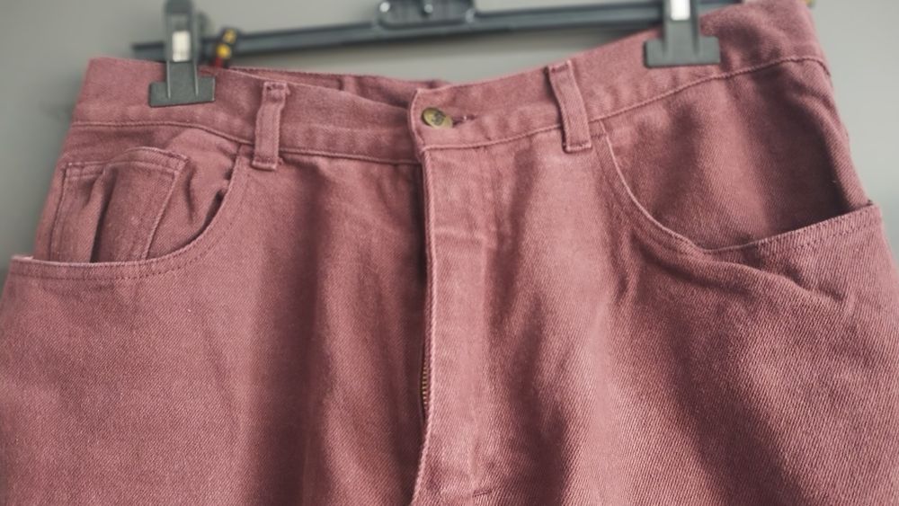 Spodnie ciemne bordo