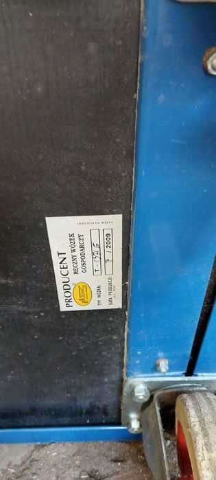 Wózek platformowy agromech 280kg