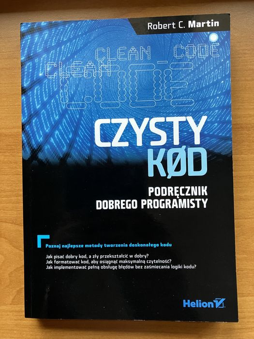 Czysty kod. Podręcznik dobrego programisty