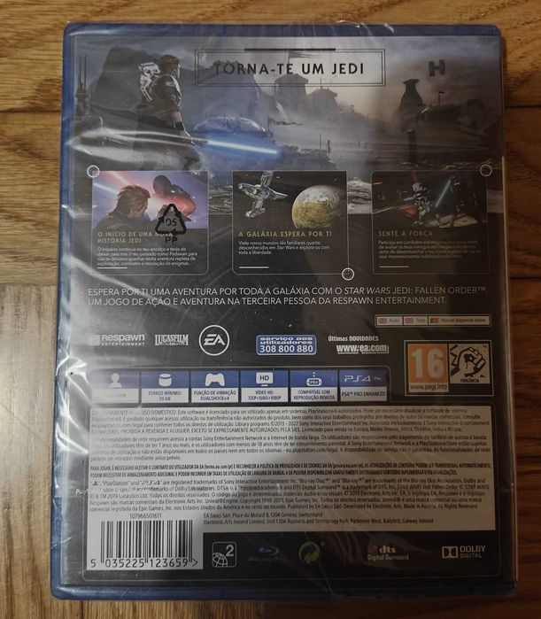 Jogo PS4 Star Wars Jedi: Fallen Order - Selado