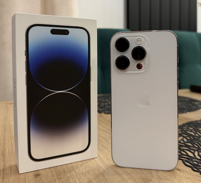 IPhone 14 Pro Silver 128GB Wrocław Stabłowice • OLX.pl