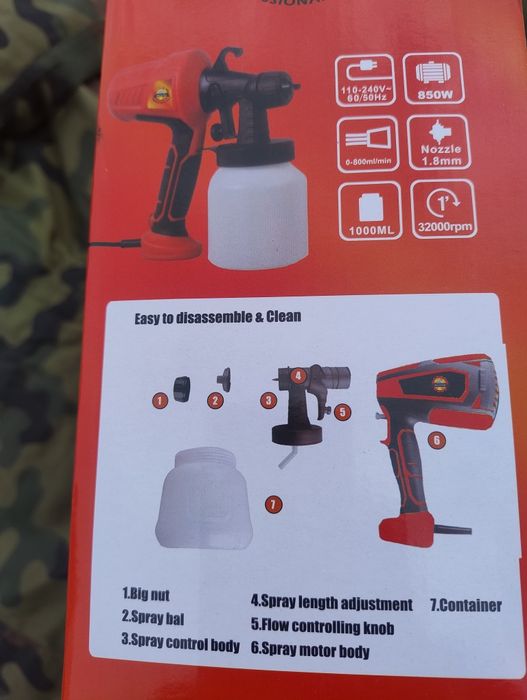 Pistolet do Malowania Elektryczny
