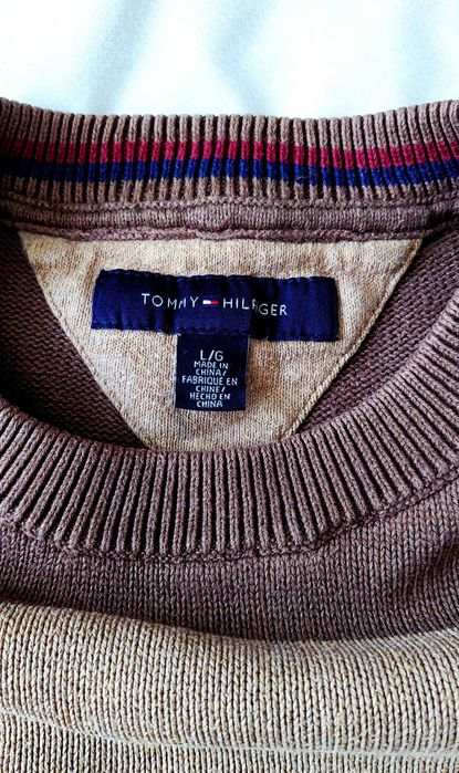 Męski śliczny sweter Tommy Hilfiger