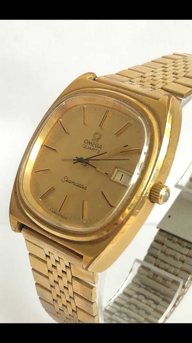 Omega Seamaster, zegarek męski, przepiękna tarcza