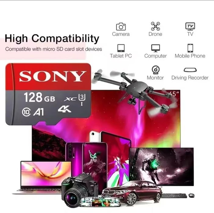 Karta pamięci SONY 64GB Micro SD – NOWA