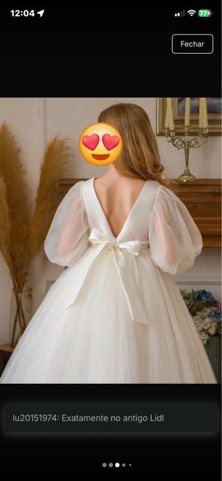Vestido Cerimonia Meninq