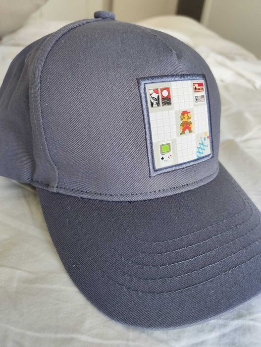 Chapéu/Boné Oficial Super Mario - Museu da Nintendo Japão