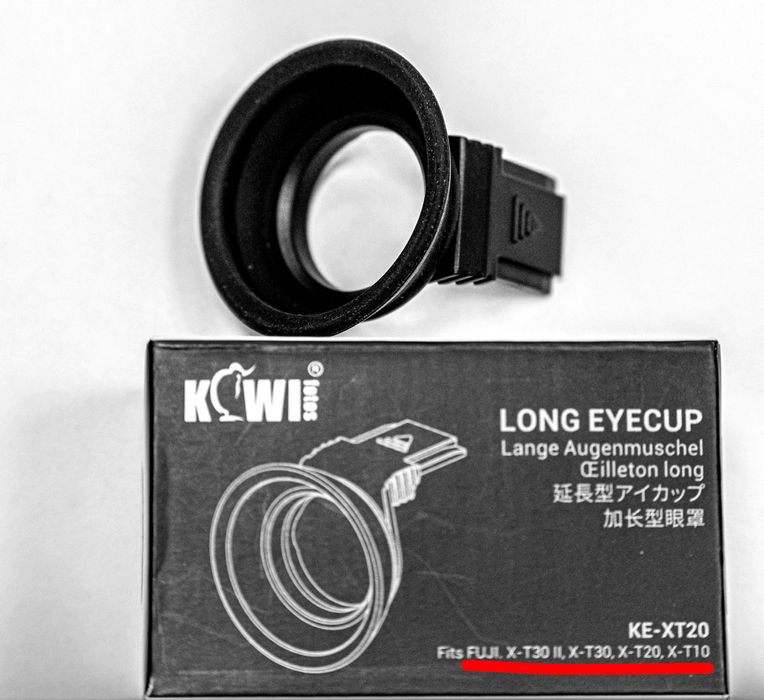 Fujifilm X-T30 XT20 XT10 Long Eyecup Окуляр Наглазник