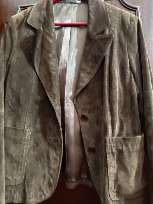 Blazer senhora em pele